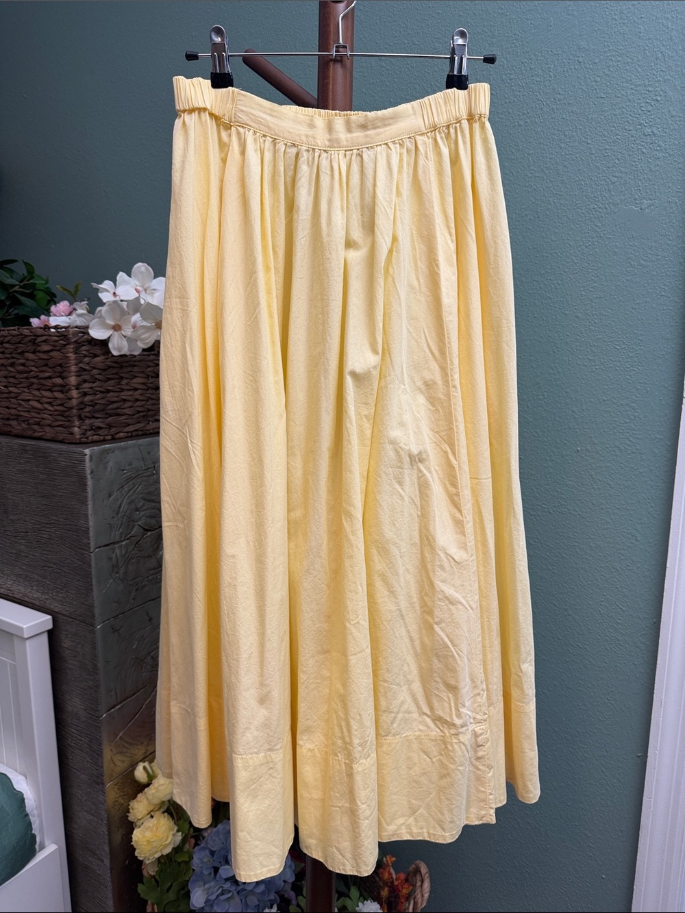 FREE PEOPLE Lowen Midi Skirt